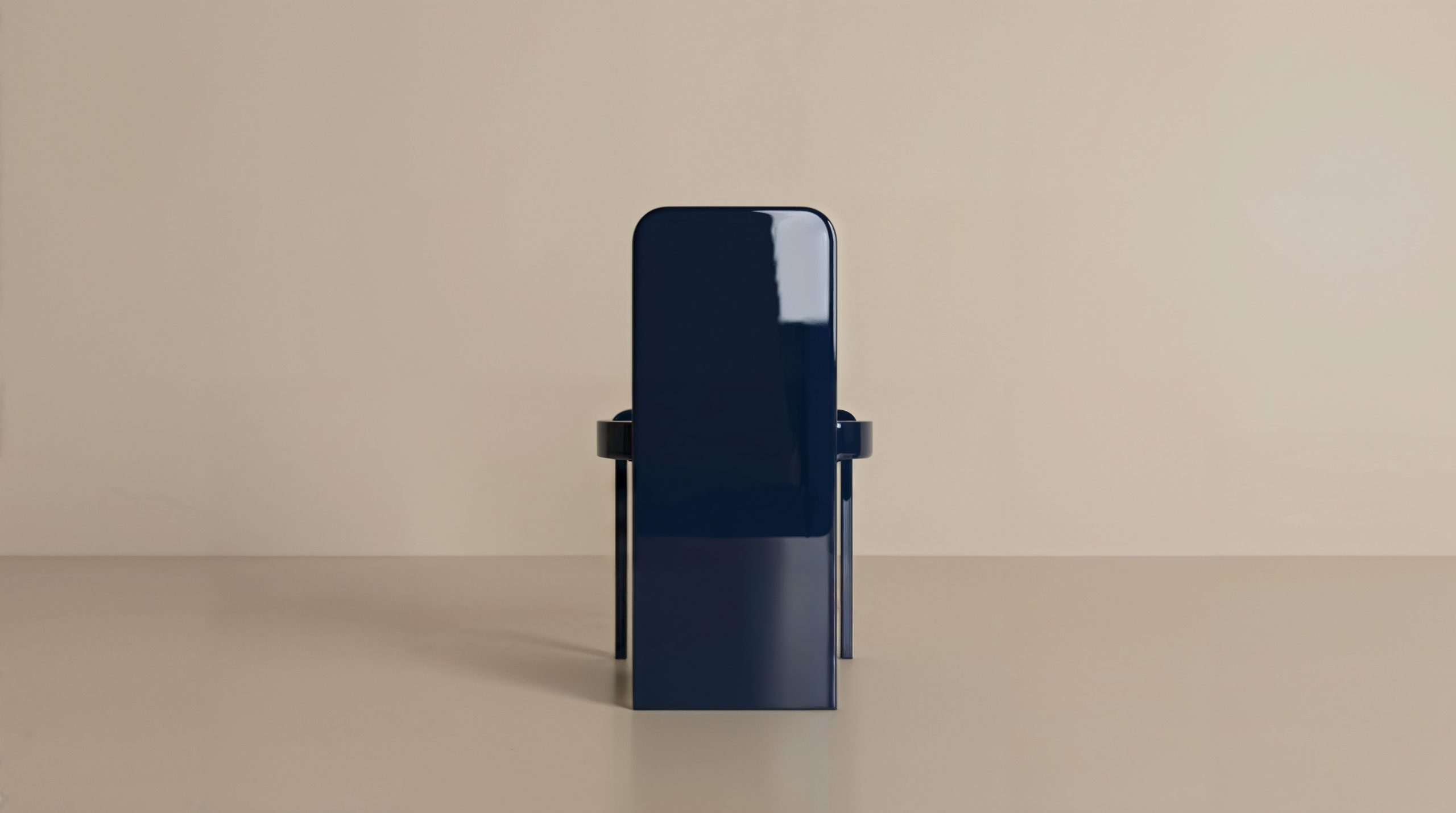 Chaise TOTEM Bleu Nuit dos