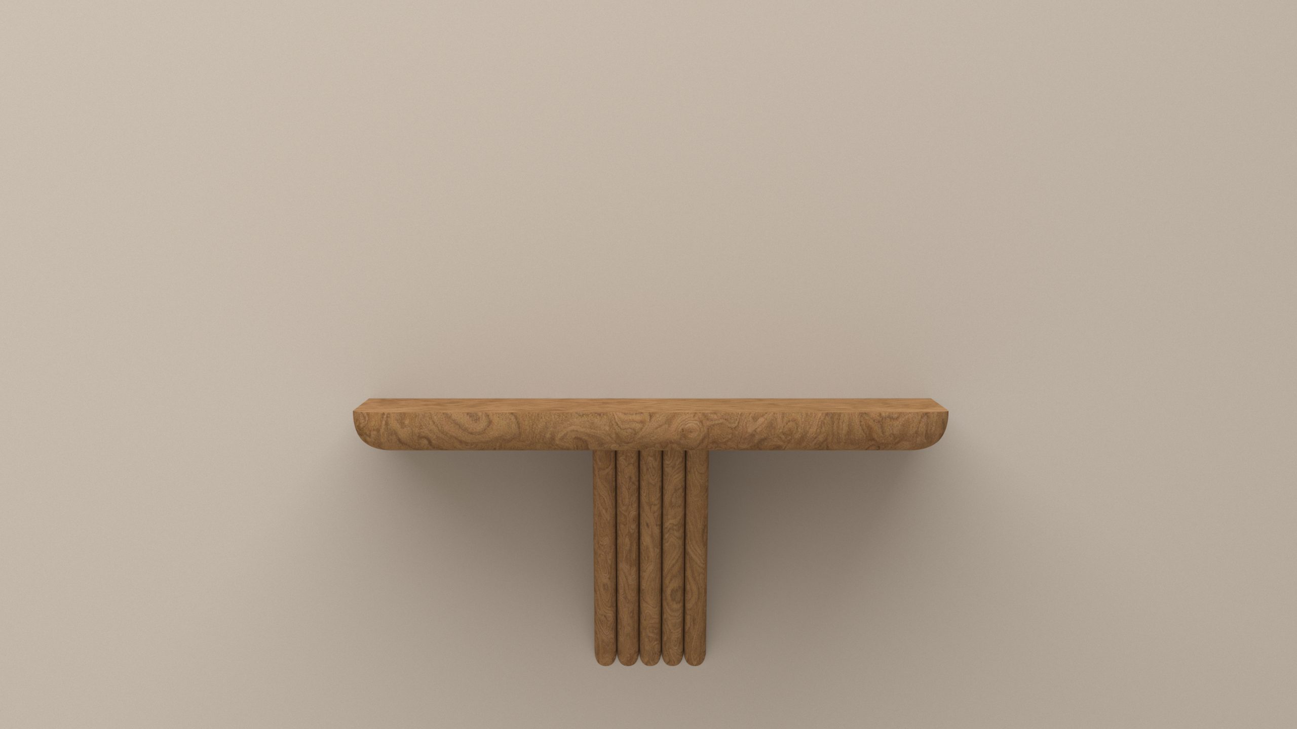 Tablette loupe de noyer Gigina